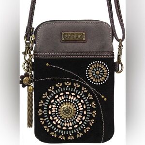 NWT Chala Dazzled Sunburst cell phone crossbody
